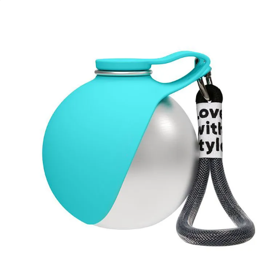Portable Dog Water Bottle and Waste Bag Dispenser